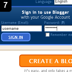 Counter for Blogspot