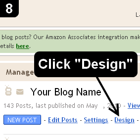 Counter for Blogspot